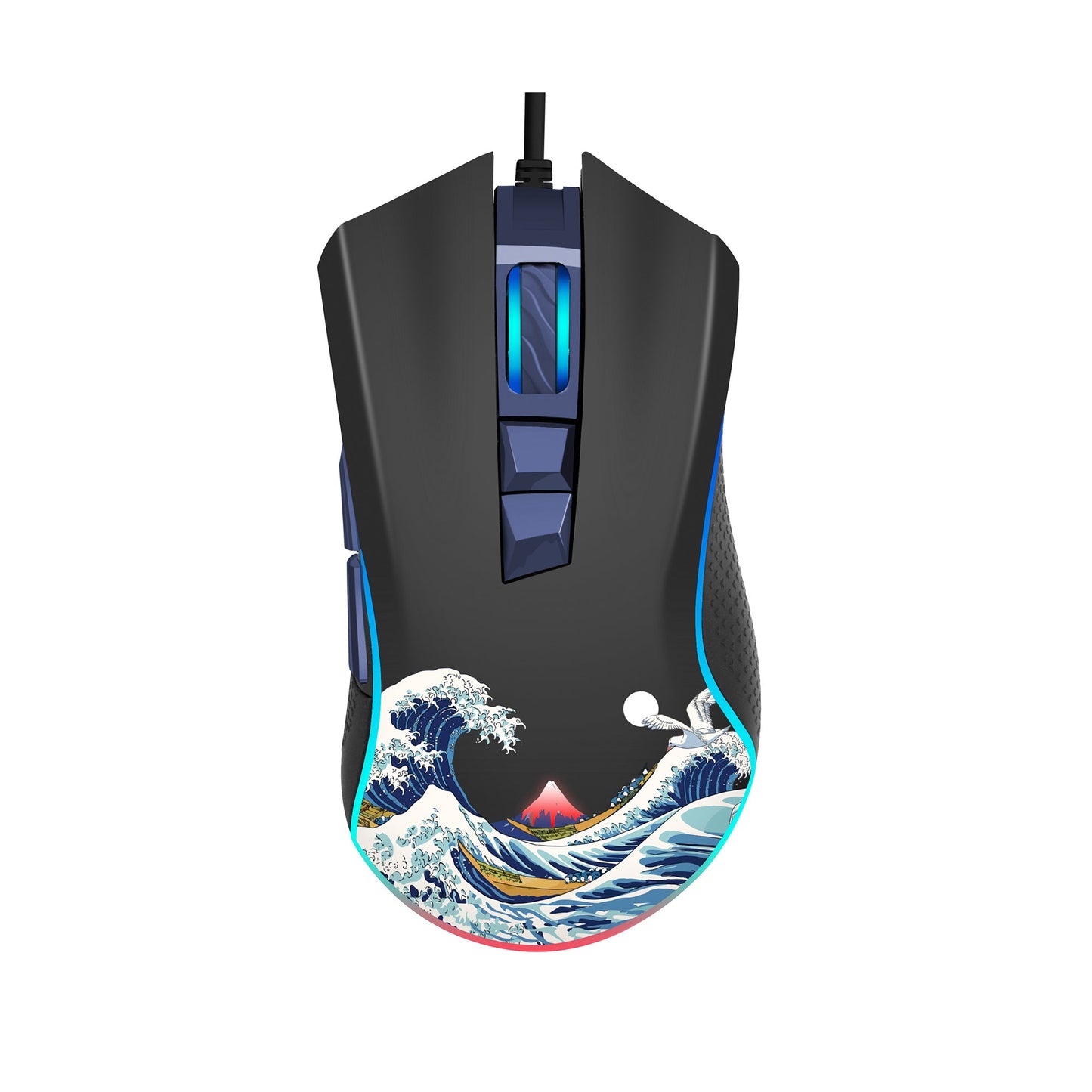 G705 Kanagawa Themed Gaming Mouse (Wired)