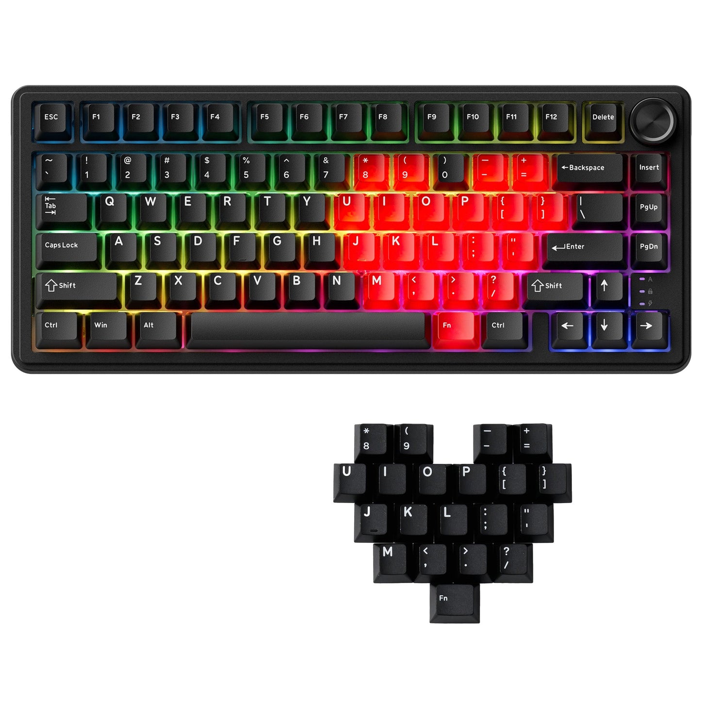 M75 Lumina Tri-Mode 75% Mechanical Keyboard