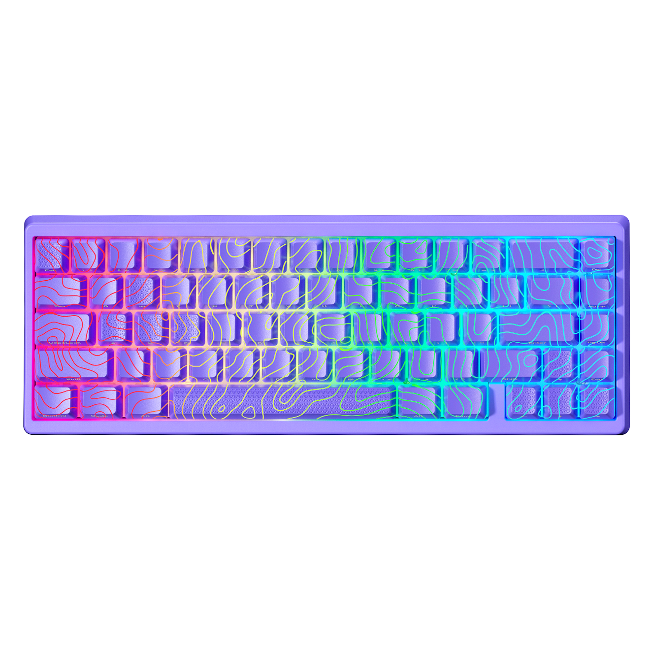 M67 JadeStone Mechanical Keyboard With IMD-Tech Keycaps (Interstellar Black)