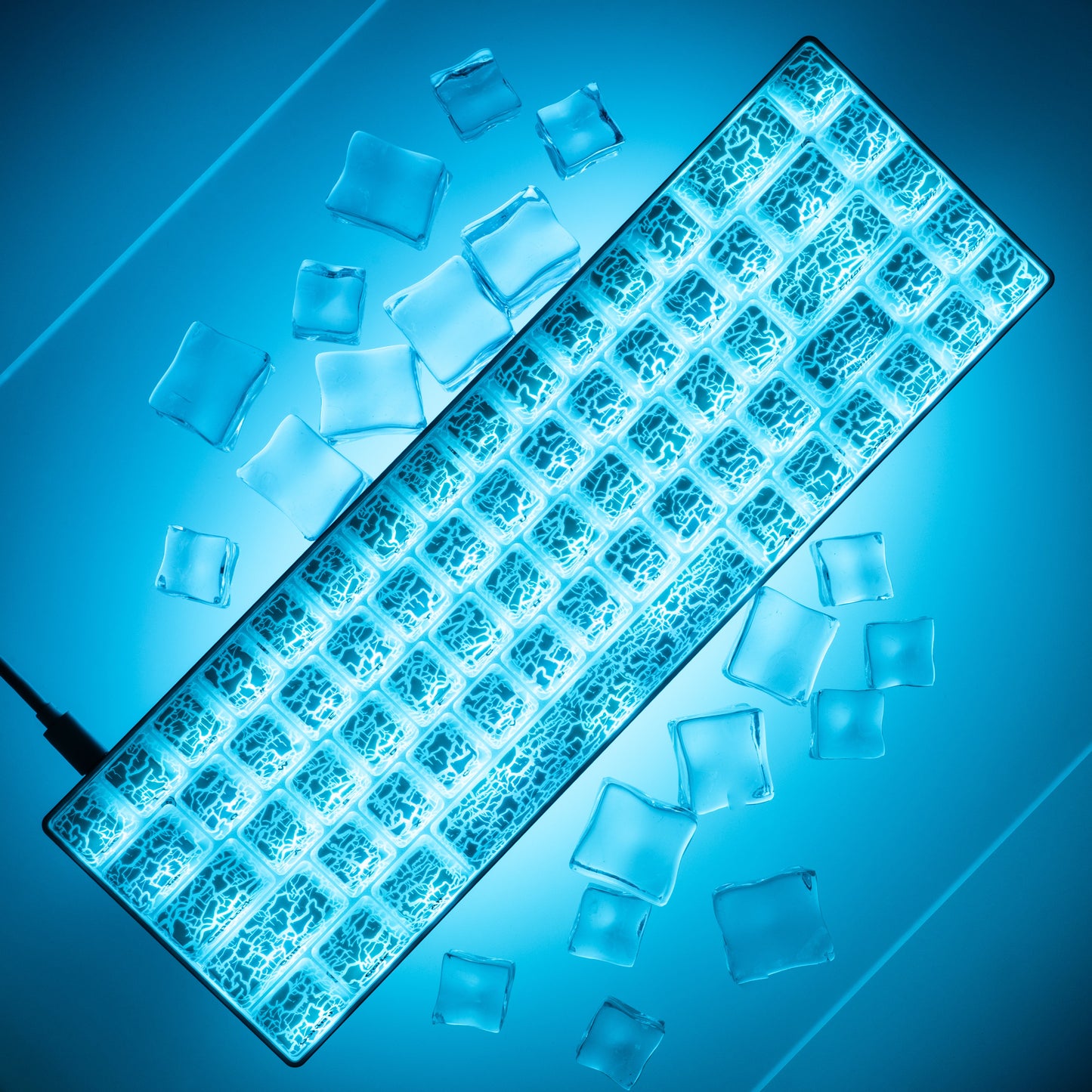 HE68 Rapid Trigger Gaming Hall Effect Keyboard Gateron Magnetic swiths 68% Wired Mechanical Keyboard with IMD-Tech Keycaps